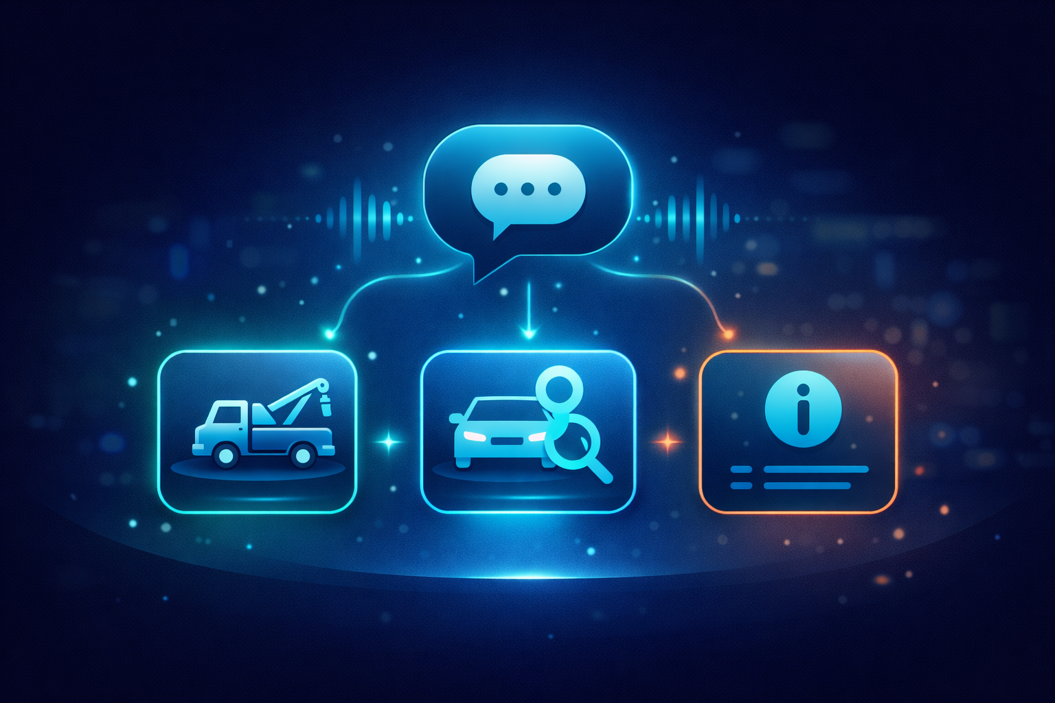 Intent routing illustration